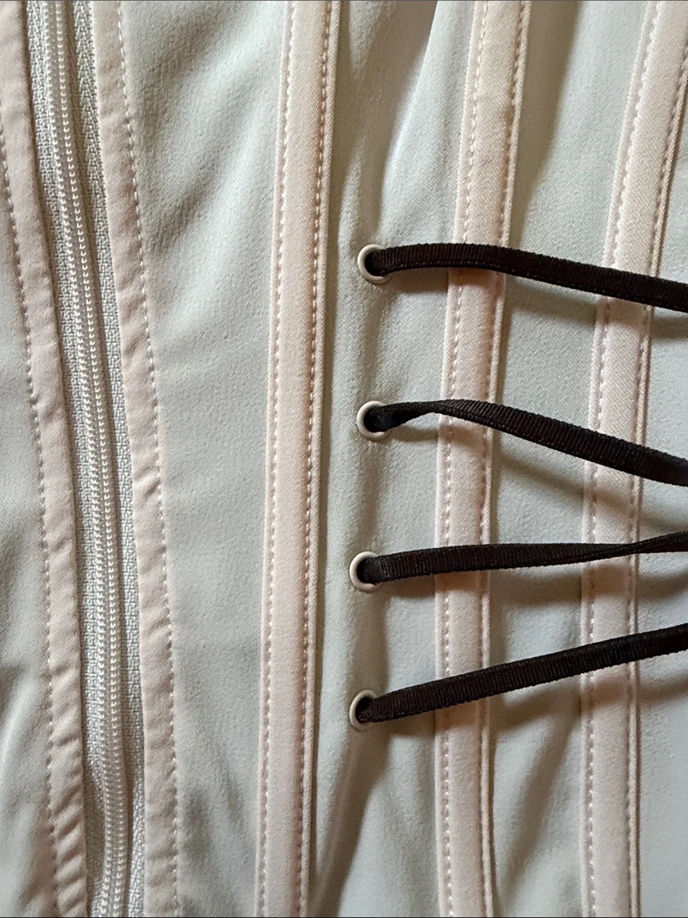 Nike Light Pink and Brown Active Bustier - Picture 3 of 6